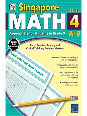 cover image of Singapore Math, Grade 5